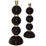 black lamps